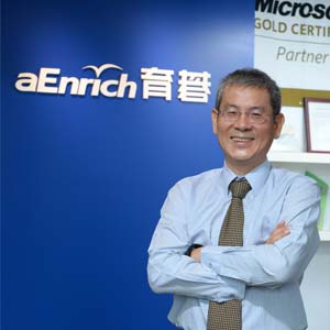 楊中旗總經理, aEnrich Technology