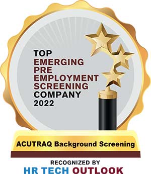 Top 10 Emerging Pre Employment Screening Services Companies - 2022